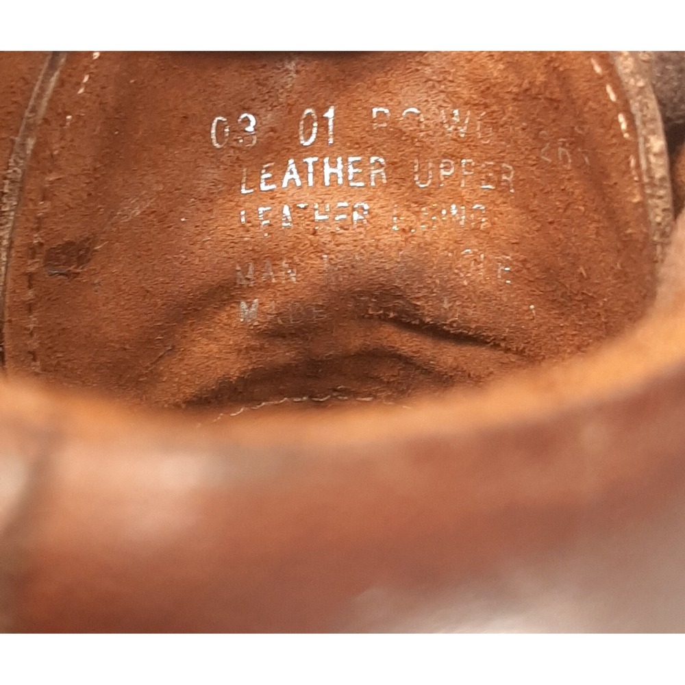 KENNETH COLE Reaction Lug Sole Leather Casual Boot 7.5 Vintage Chukka Y2K Look - Picture 3 of 16